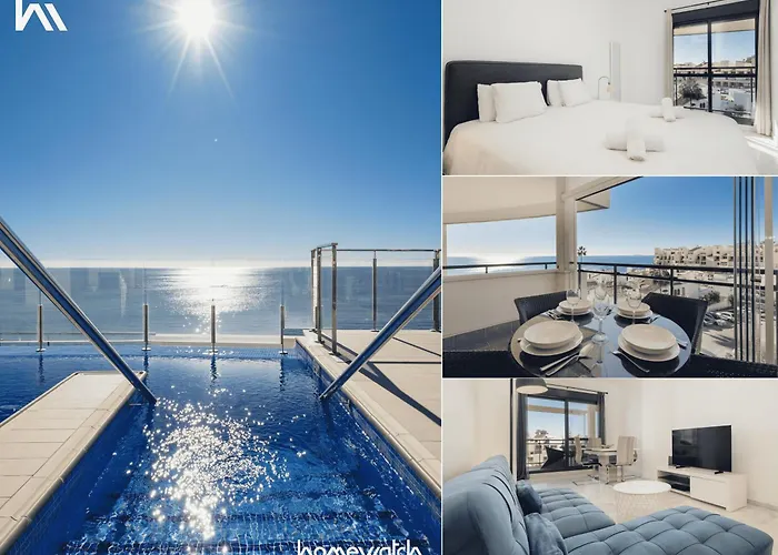 First-Line Beach, Terrace And Pool With Incredible Sea Views, New Golden Mile